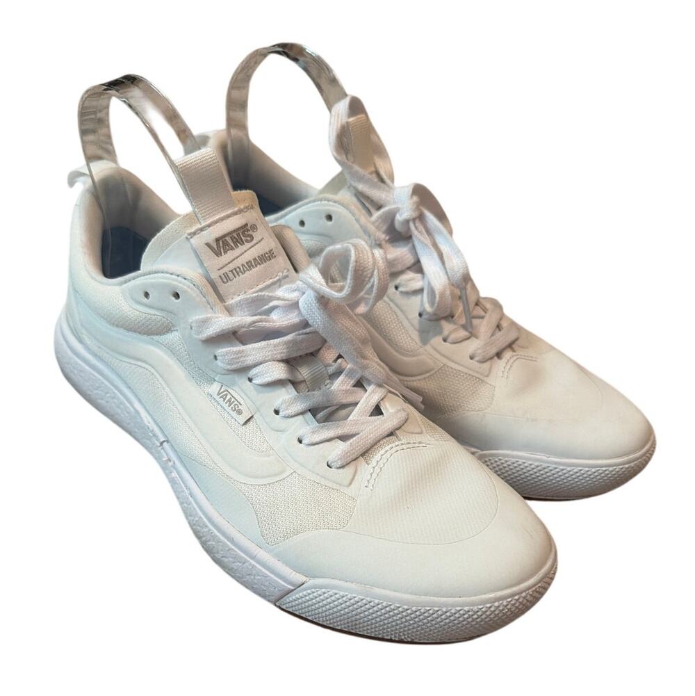 Vans UltraRange EXO All White Sneakers Men’s 7.5 / Women’s 9
